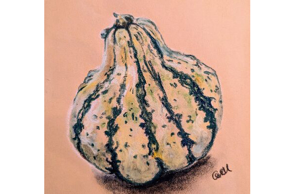 Workshop: Chalk Pastels of Autumn Produce